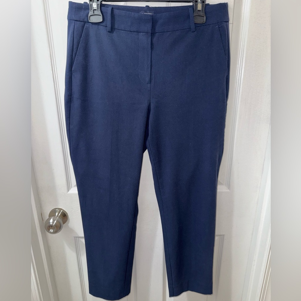 J. Crew Navy Ruby Pants Size 10 - image 1